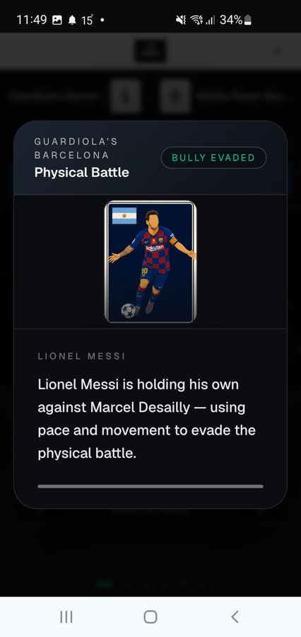 Mezzala Legends on mobile