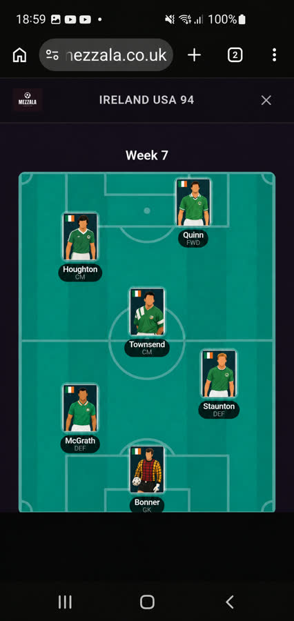 Mezzala Legends on mobile